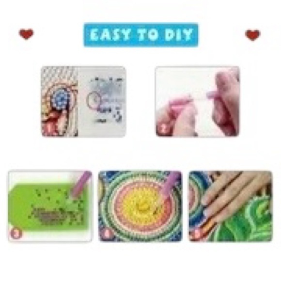 NWT DIAMOND ART BABY SNOW OWL SIZE 11.8” x 11.8”. GREAT GIFT IDEA - Picture 2 of 3